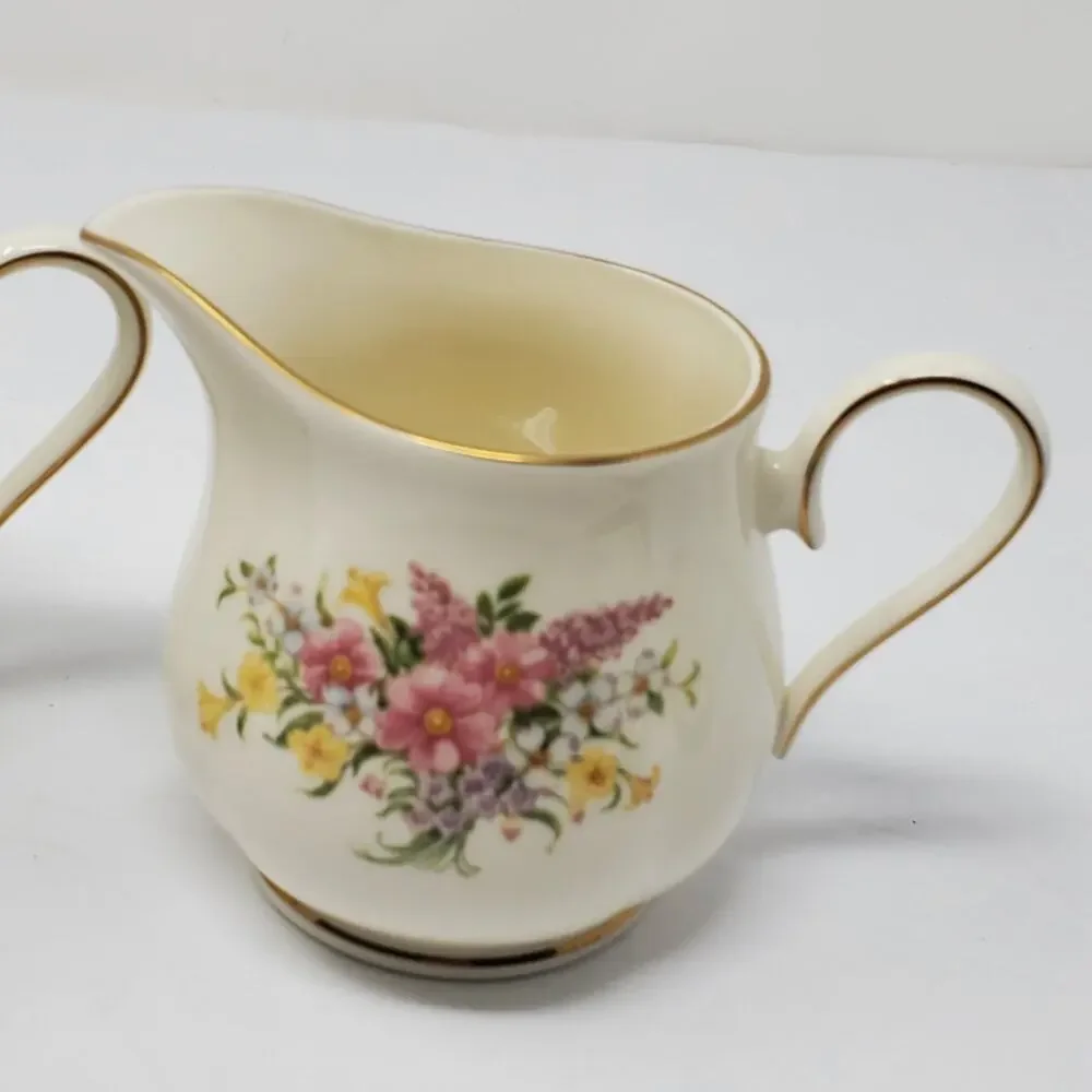 LENOX Creamer and Covered Sugar Bowl set The Constitution Cream and Sugar Excel